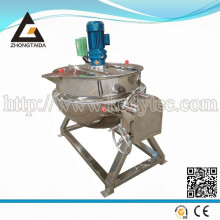 Tilting Steam Jacketed Boiling Pan with Agitator